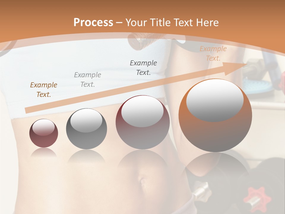 Working Workout Lifestyle PowerPoint Template