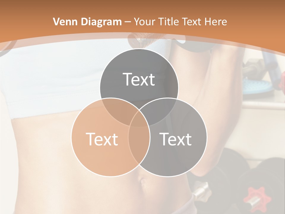 Working Workout Lifestyle PowerPoint Template