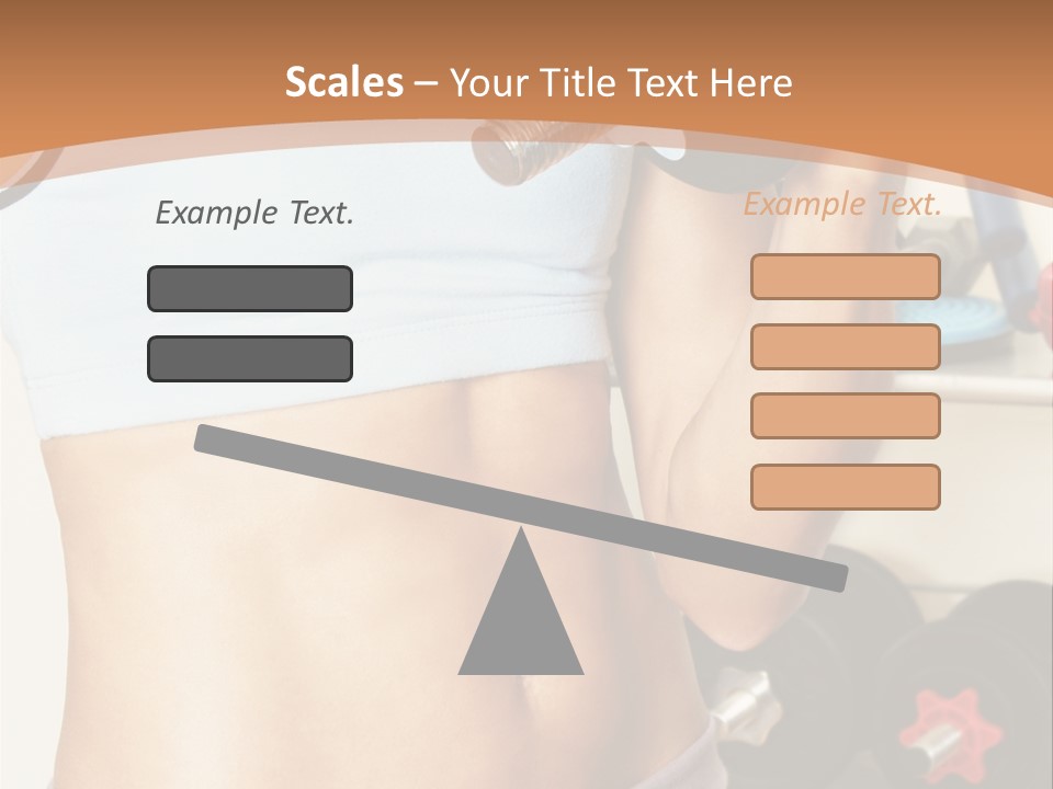 Working Workout Lifestyle PowerPoint Template