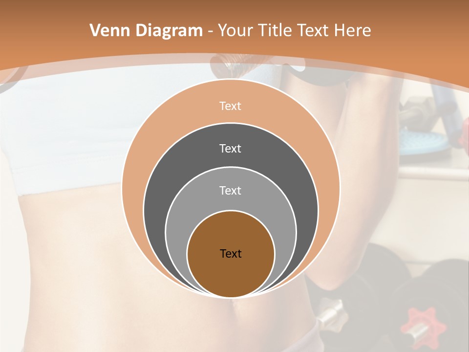 Working Workout Lifestyle PowerPoint Template