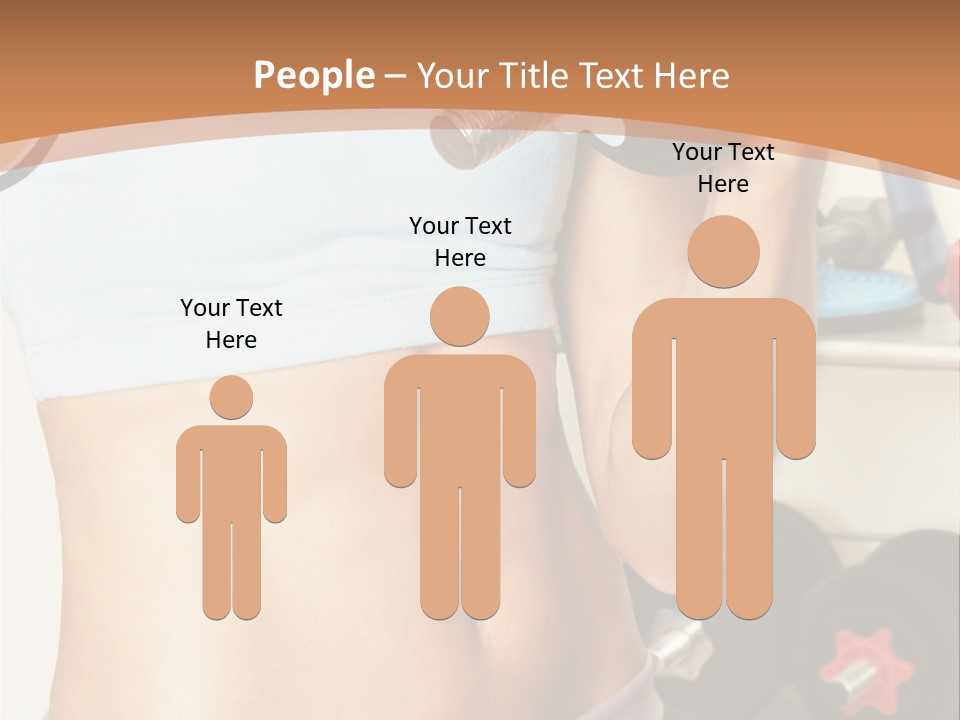 Working Workout Lifestyle PowerPoint Template