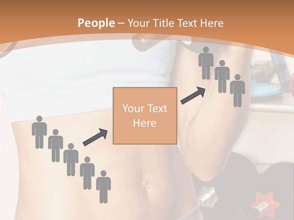 Working Workout Lifestyle PowerPoint Template