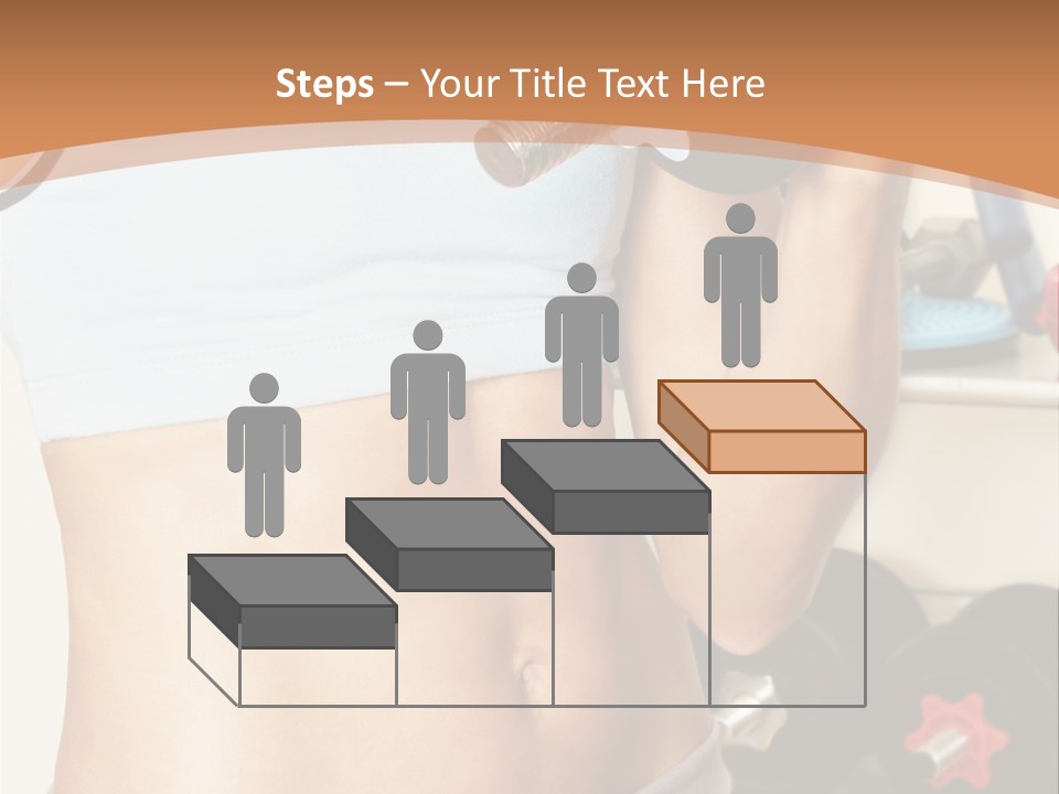Working Workout Lifestyle PowerPoint Template