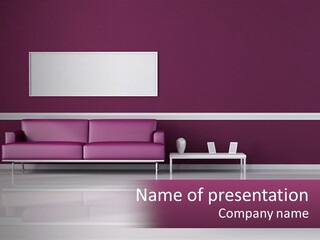 Purple Modern Comfort PowerPoint Template