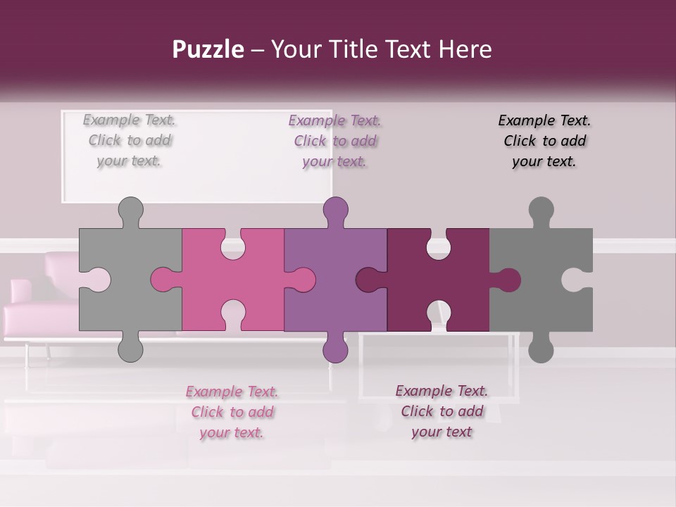 Purple Modern Comfort PowerPoint Template