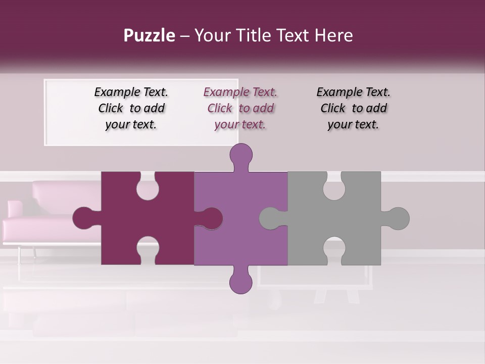 Purple Modern Comfort PowerPoint Template