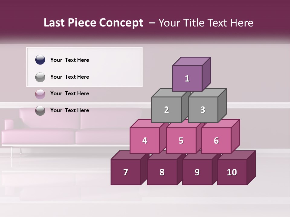 Purple Modern Comfort PowerPoint Template