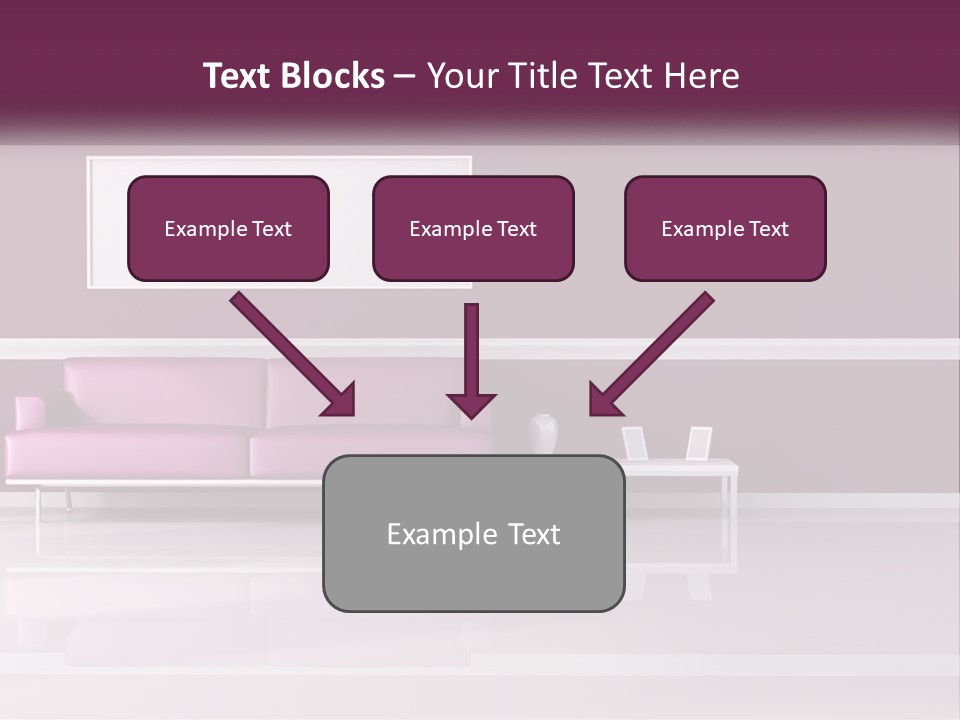 Purple Modern Comfort PowerPoint Template