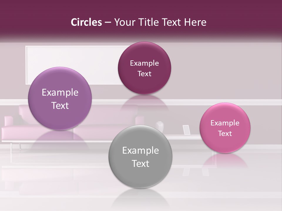 Purple Modern Comfort PowerPoint Template