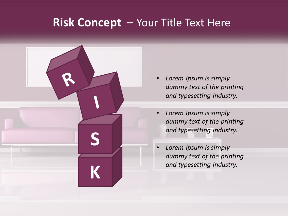 Purple Modern Comfort PowerPoint Template