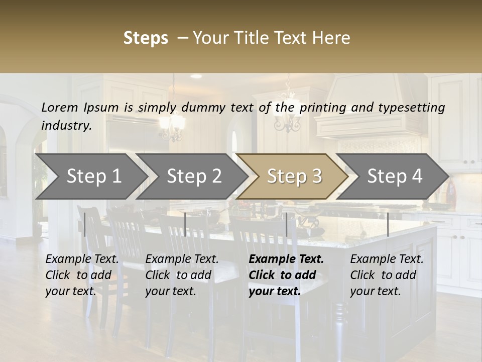Residence Home Hallway PowerPoint Template