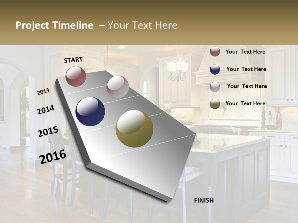 Residence Home Hallway PowerPoint Template