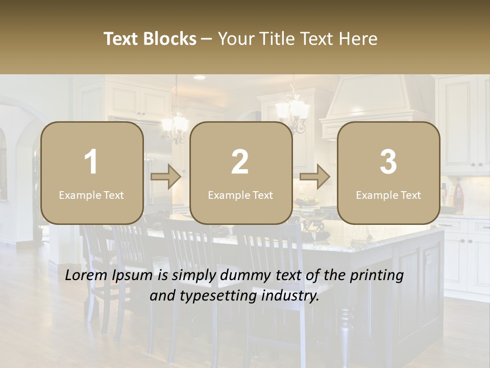 Residence Home Hallway PowerPoint Template