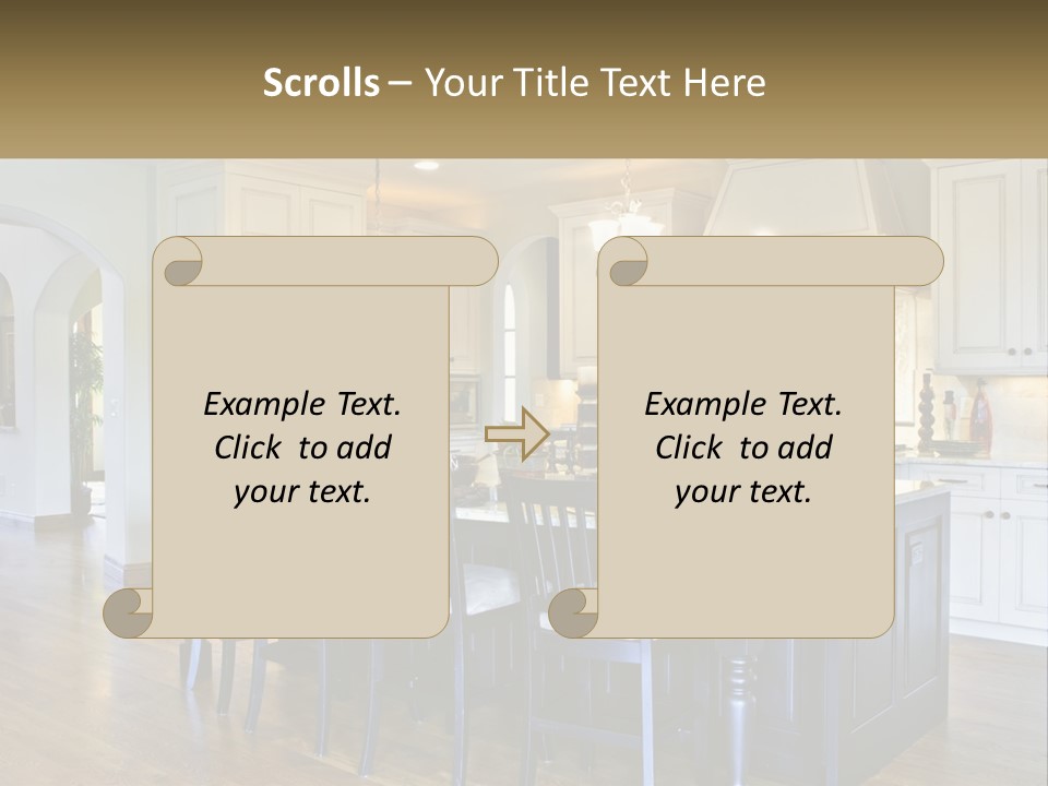 Residence Home Hallway PowerPoint Template