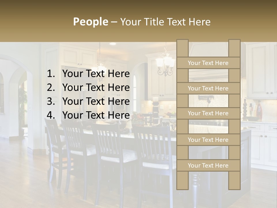 Residence Home Hallway PowerPoint Template