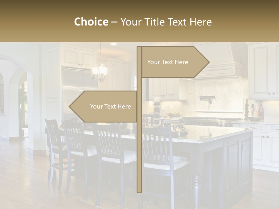 Residence Home Hallway PowerPoint Template