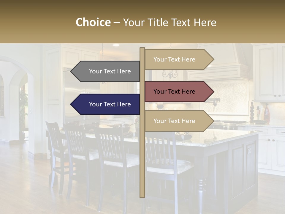 Residence Home Hallway PowerPoint Template