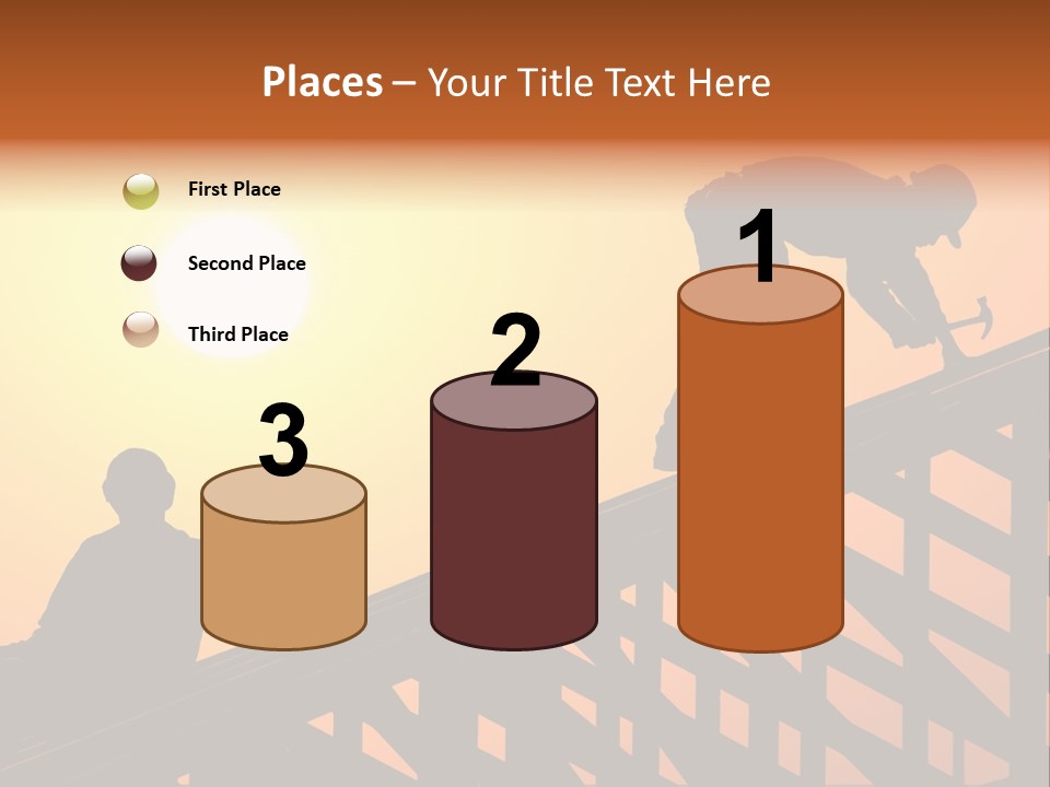 Profession Hammer Worker PowerPoint Template