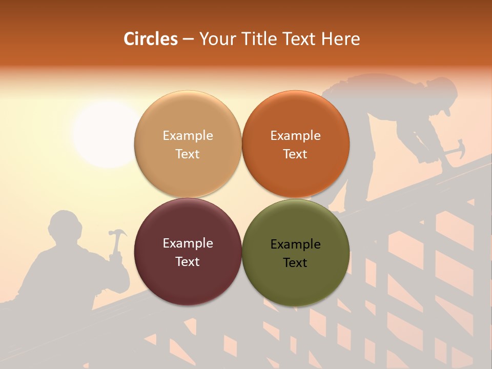 Profession Hammer Worker PowerPoint Template