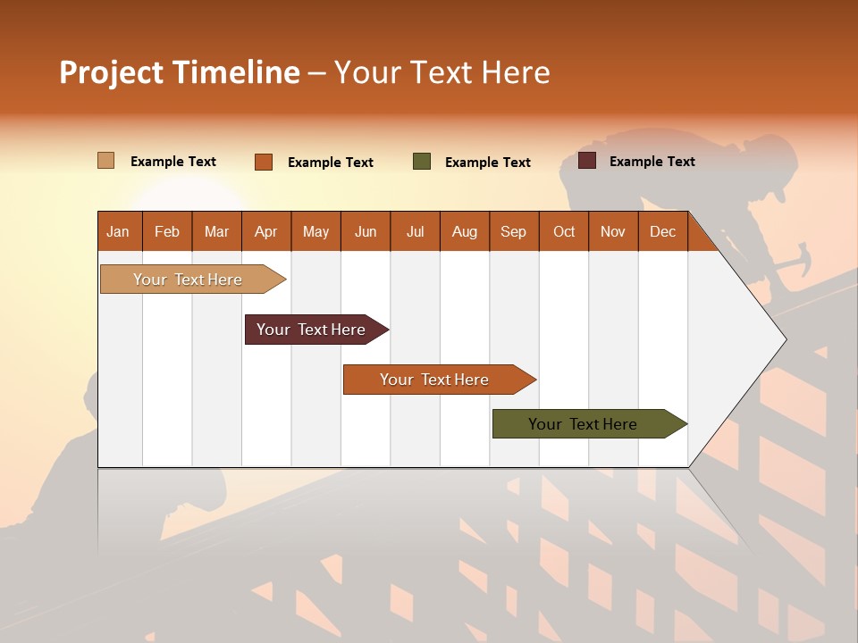 Profession Hammer Worker PowerPoint Template