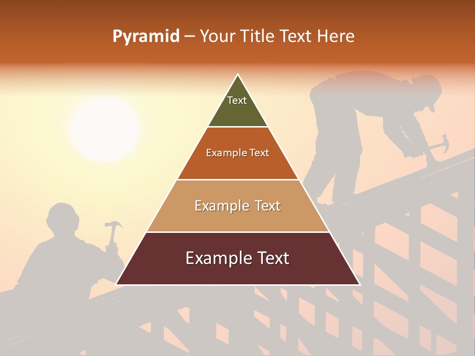 Profession Hammer Worker PowerPoint Template