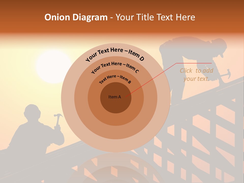 Profession Hammer Worker PowerPoint Template