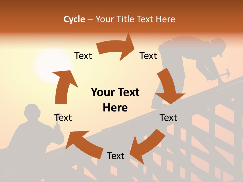 Profession Hammer Worker PowerPoint Template