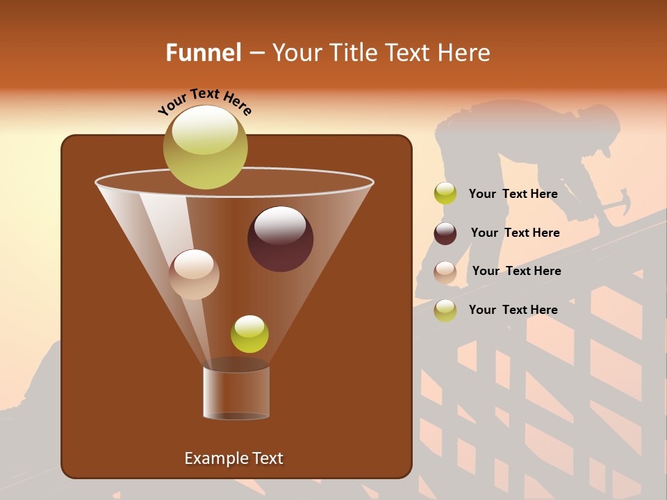 Profession Hammer Worker PowerPoint Template