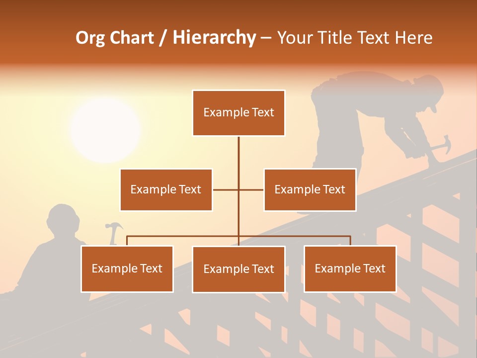 Profession Hammer Worker PowerPoint Template