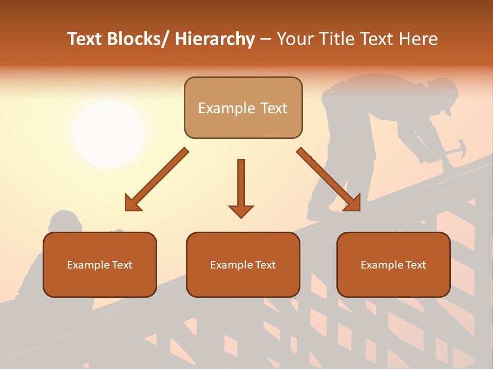 Profession Hammer Worker PowerPoint Template