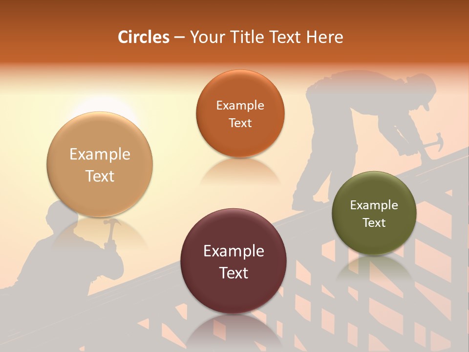 Profession Hammer Worker PowerPoint Template