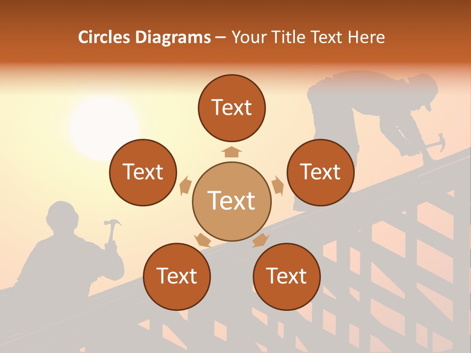 Profession Hammer Worker PowerPoint Template