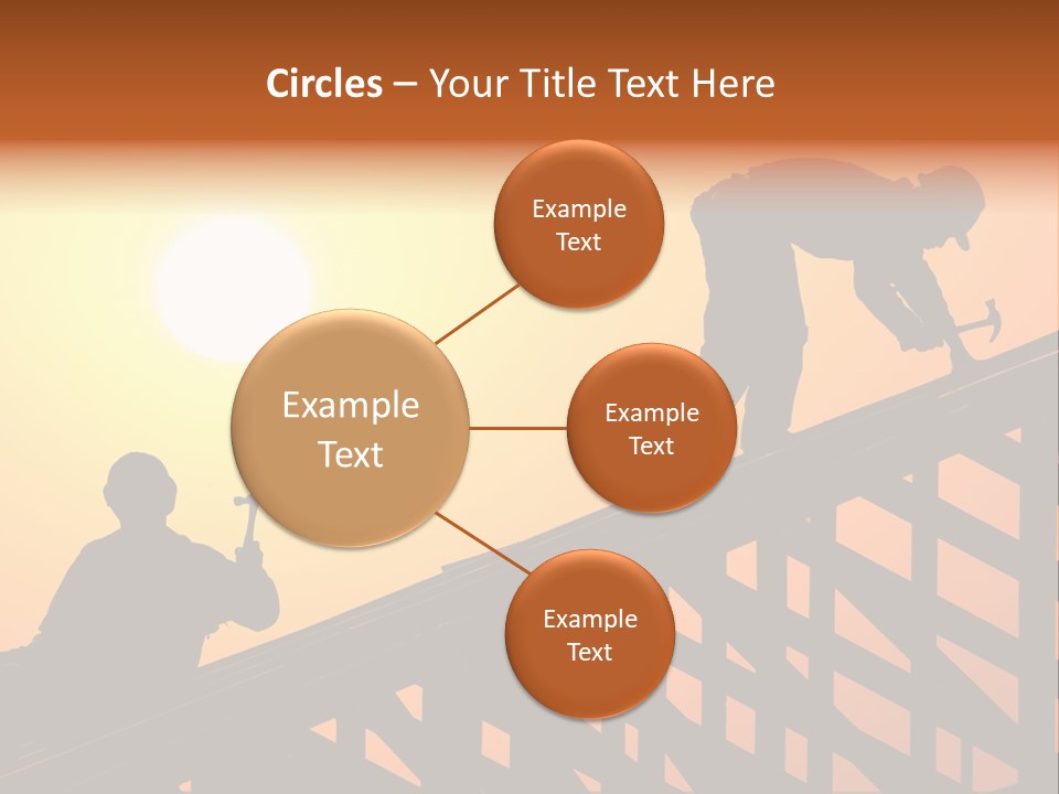 Profession Hammer Worker PowerPoint Template