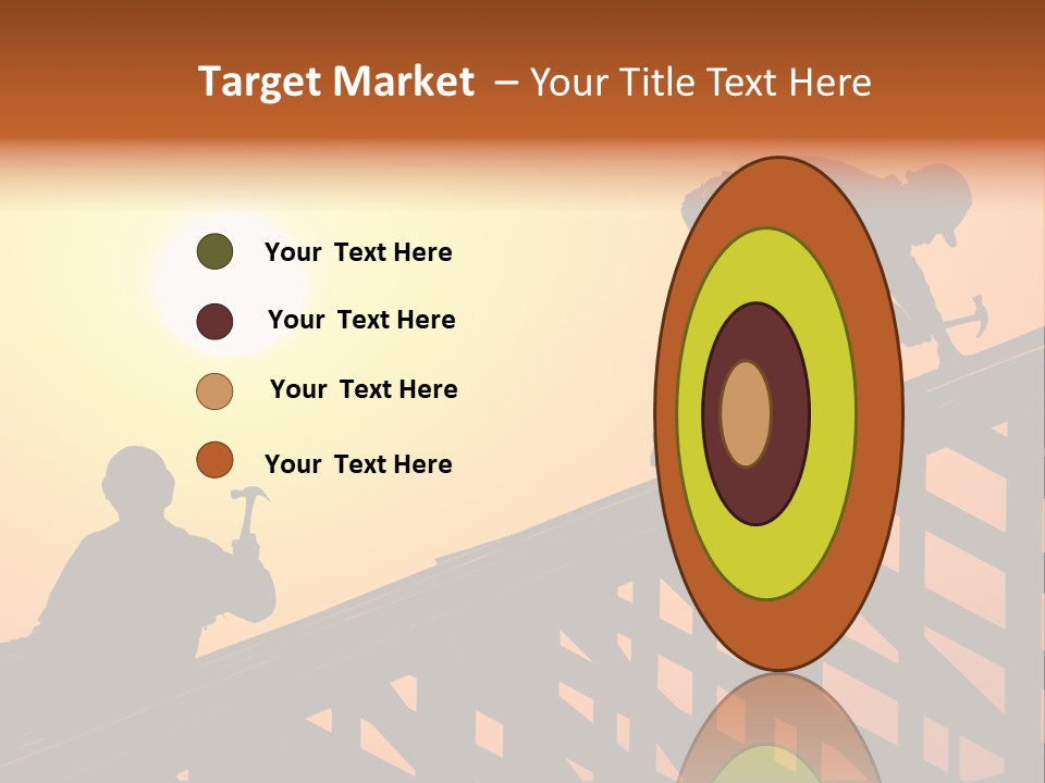 Profession Hammer Worker PowerPoint Template