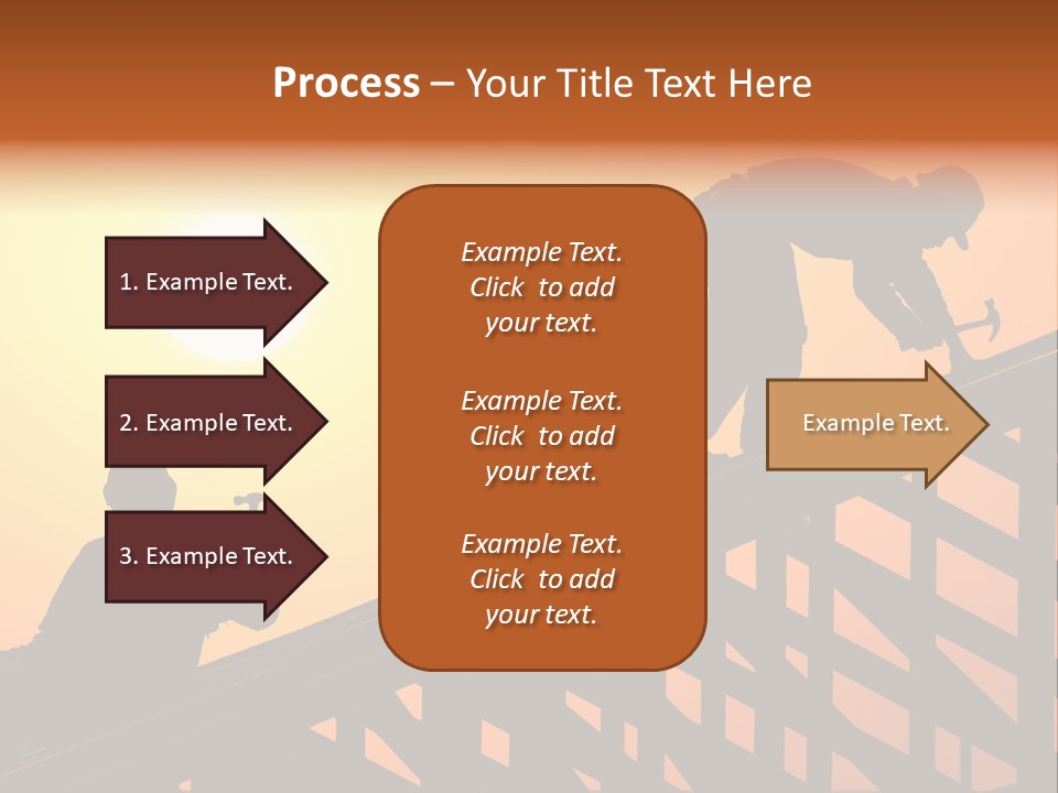 Profession Hammer Worker PowerPoint Template