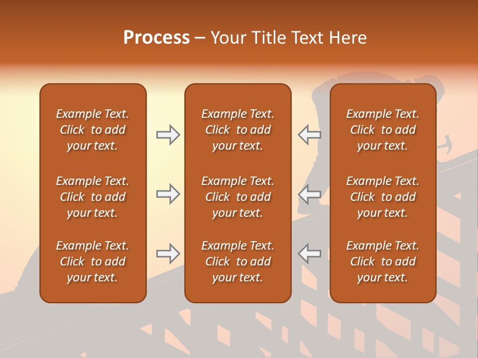 Profession Hammer Worker PowerPoint Template