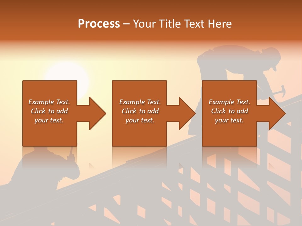 Profession Hammer Worker PowerPoint Template