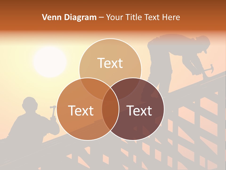 Profession Hammer Worker PowerPoint Template