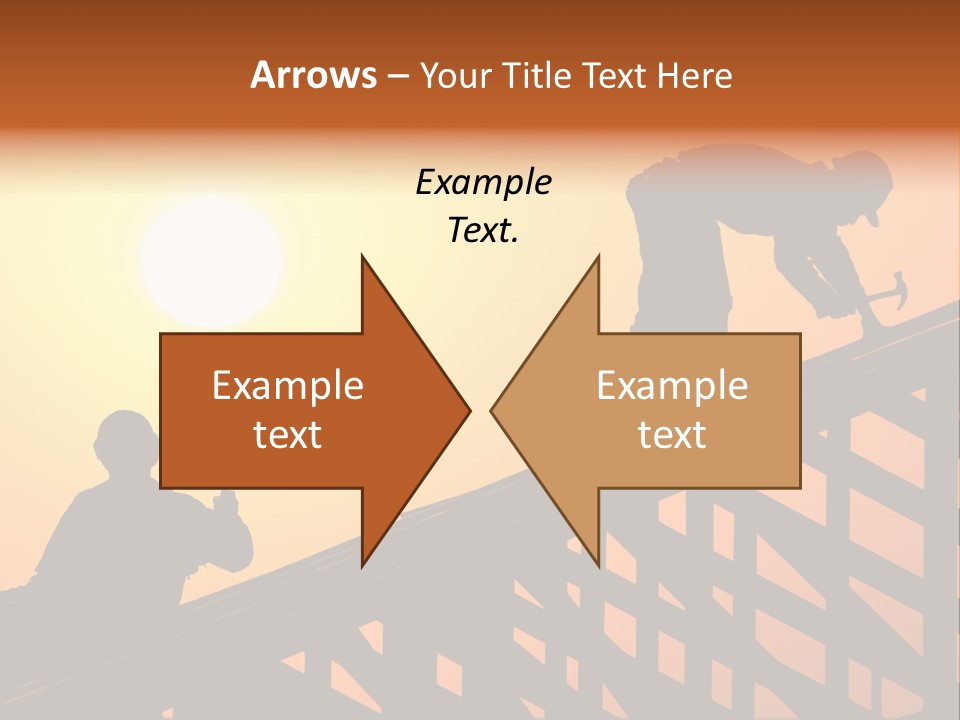 Profession Hammer Worker PowerPoint Template