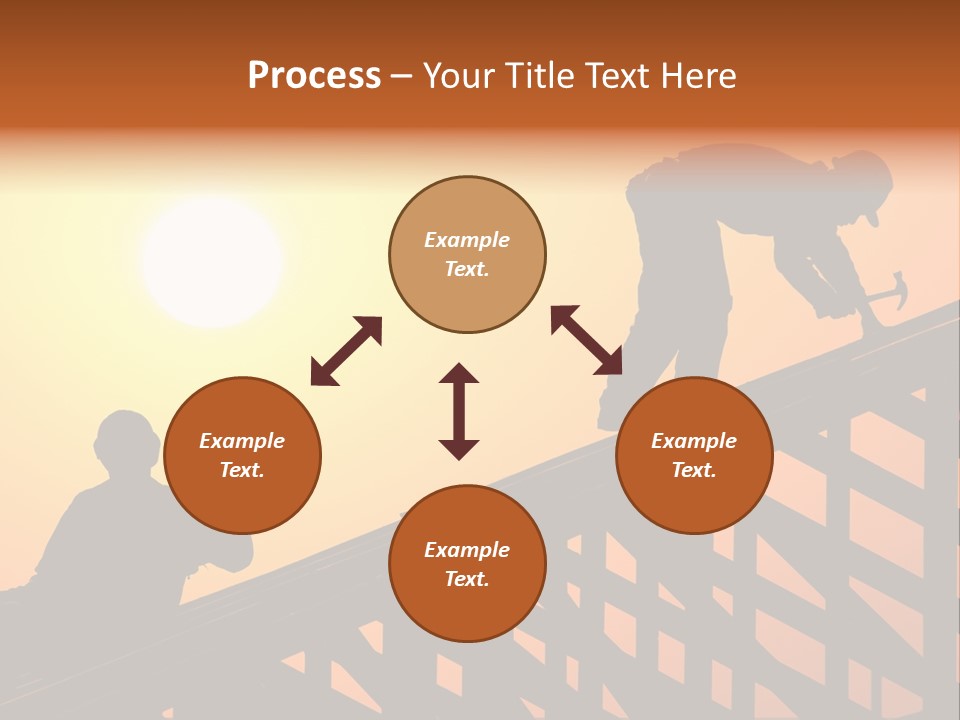 Profession Hammer Worker PowerPoint Template