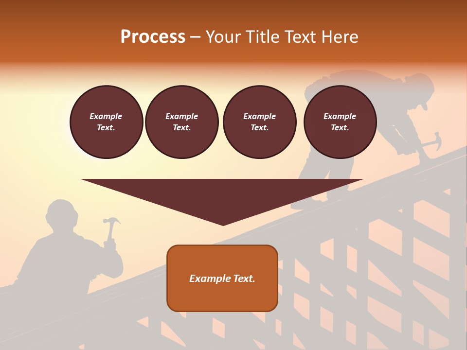 Profession Hammer Worker PowerPoint Template