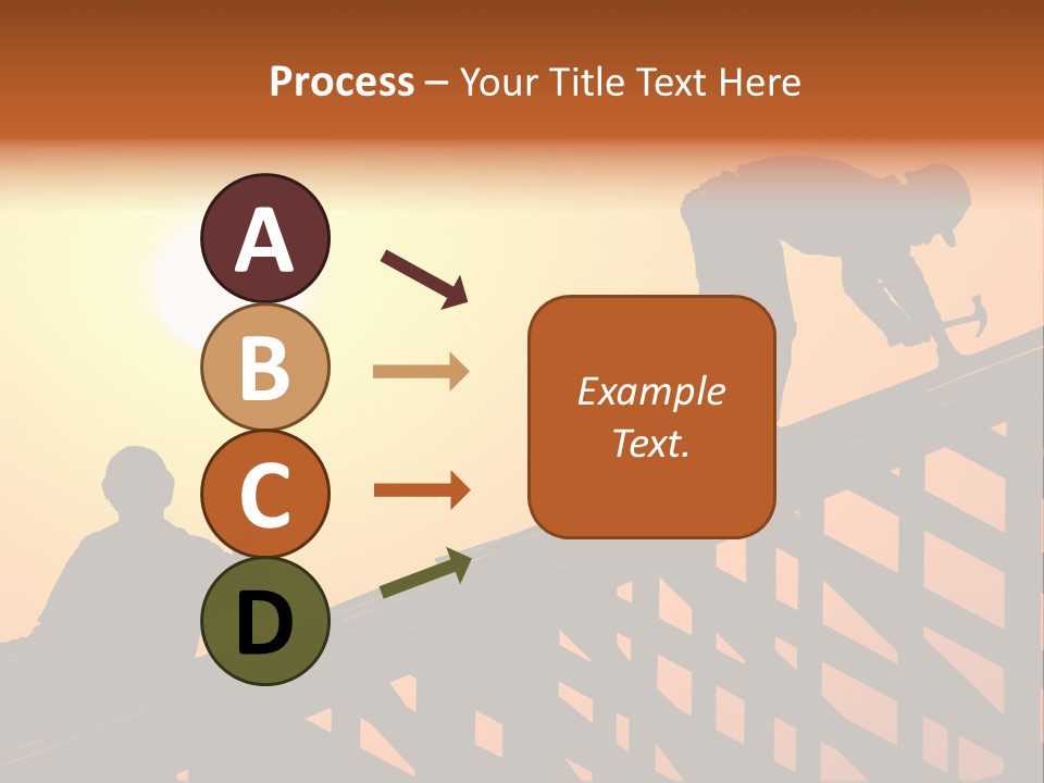 Profession Hammer Worker PowerPoint Template