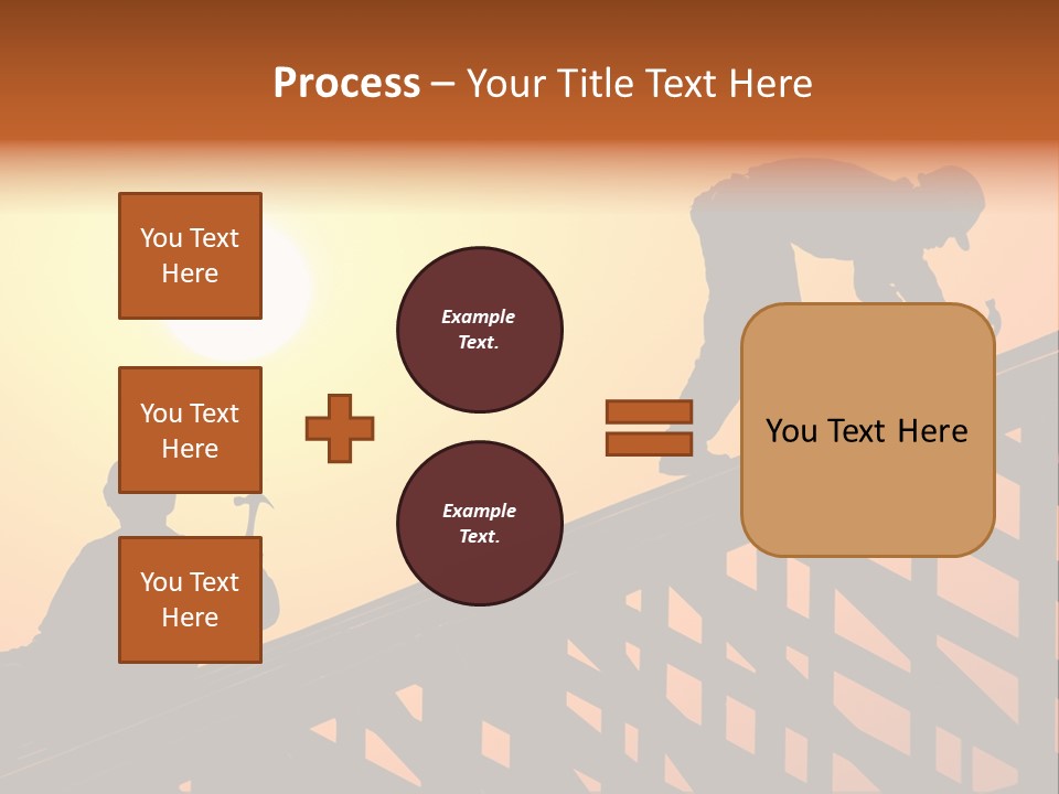 Profession Hammer Worker PowerPoint Template