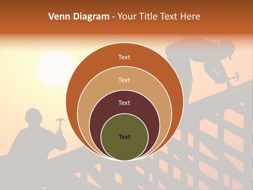 Profession Hammer Worker PowerPoint Template