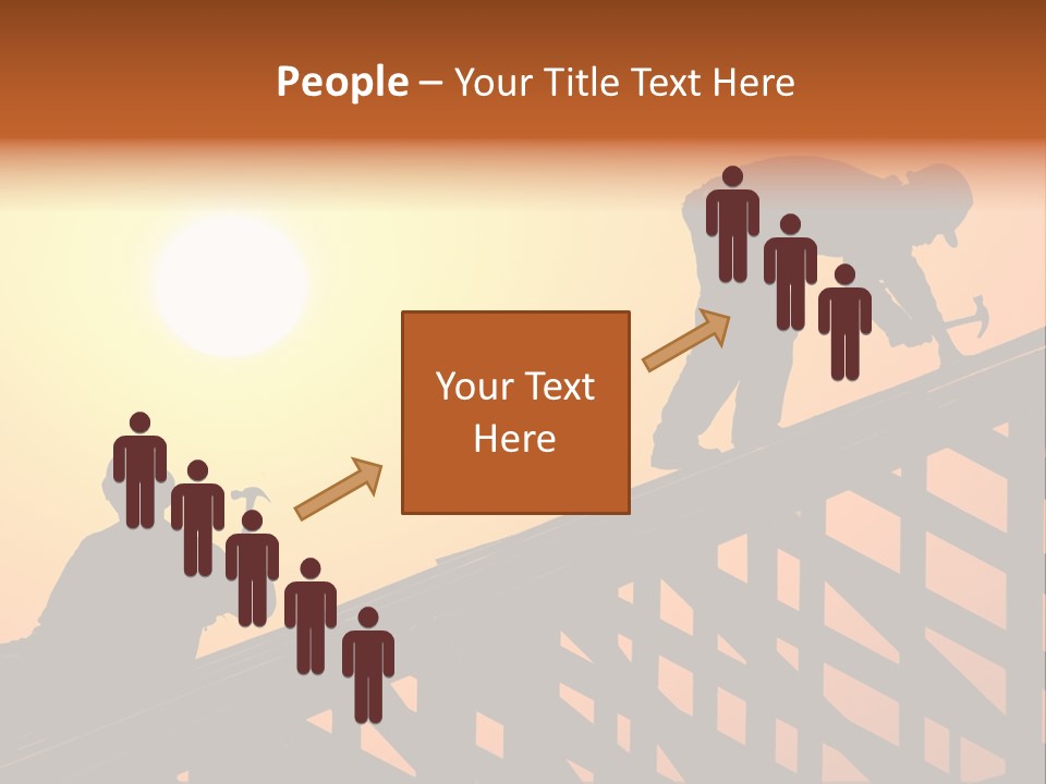 Profession Hammer Worker PowerPoint Template