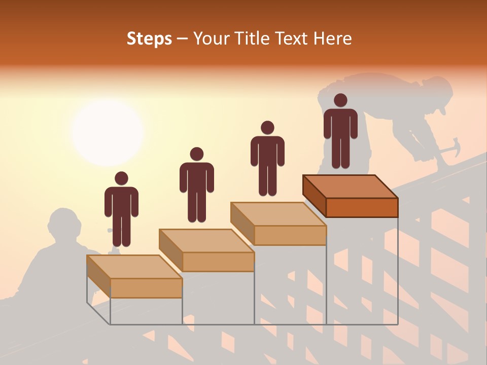 Profession Hammer Worker PowerPoint Template