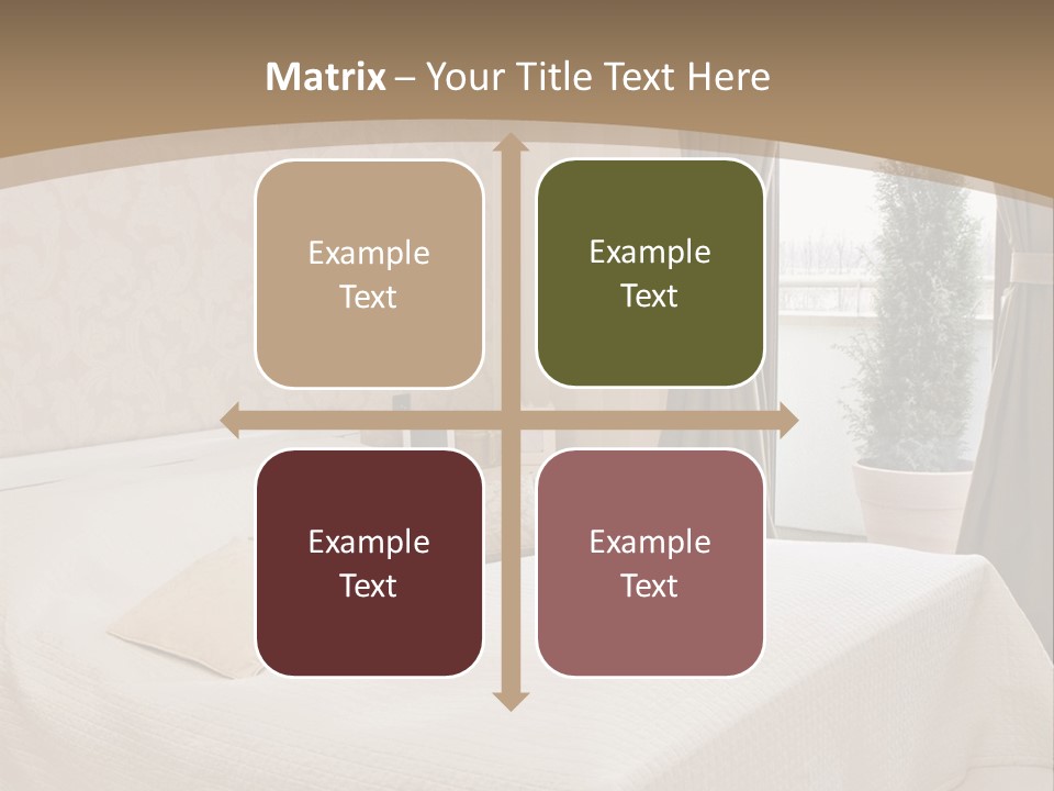 Floor Bedroom Suite PowerPoint Template