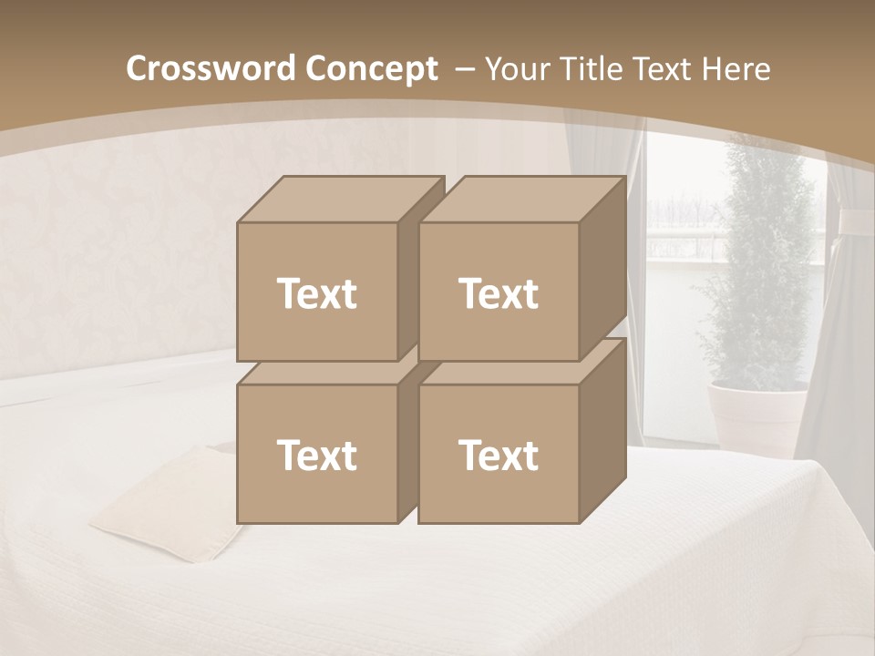 Floor Bedroom Suite PowerPoint Template