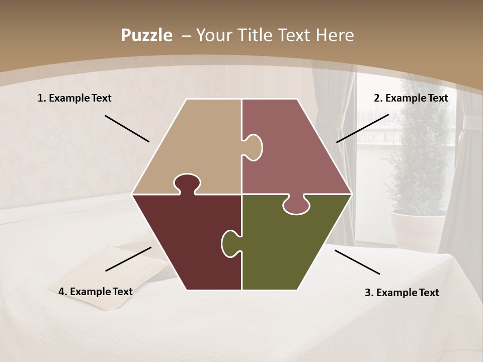 Floor Bedroom Suite PowerPoint Template