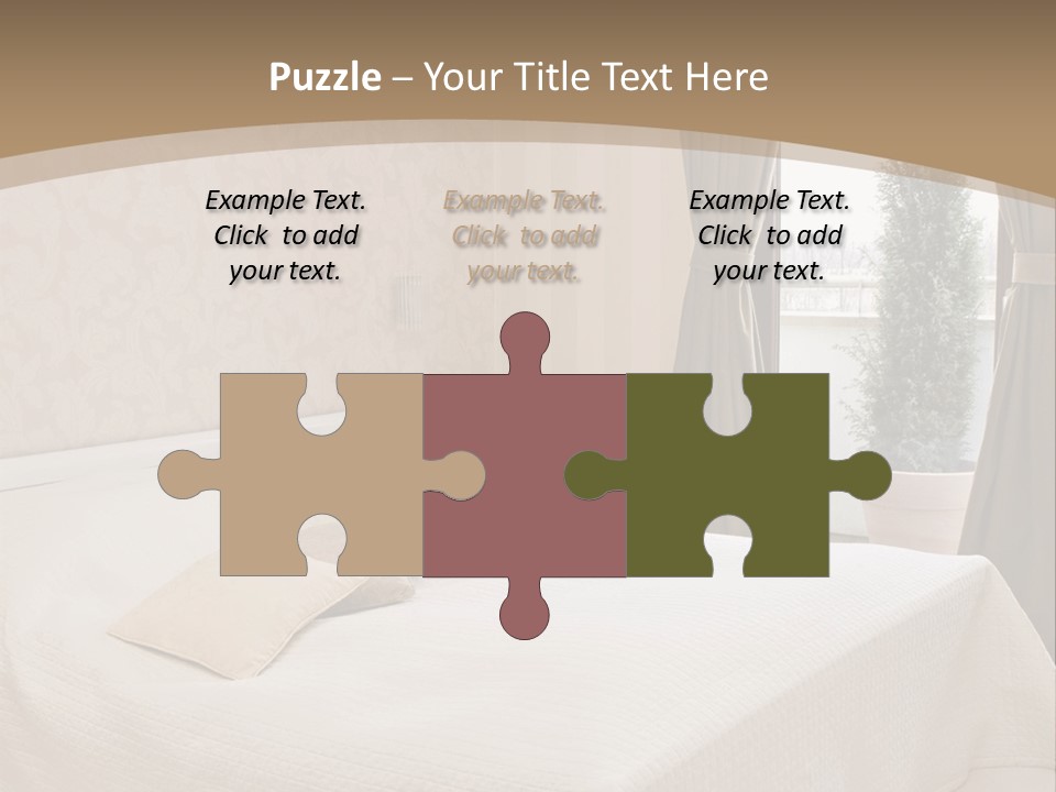 Floor Bedroom Suite PowerPoint Template